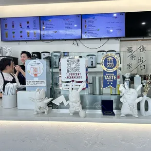 Menu + Front Counter