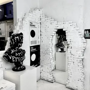 Corner wall art