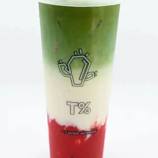 Strawberry Matcha Latte