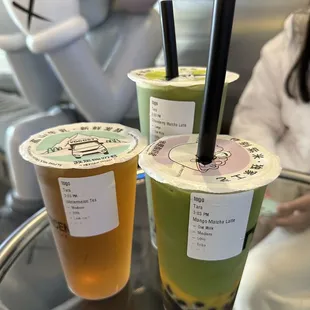 Strawberry Matcha Latte