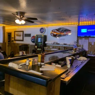 The bar.
