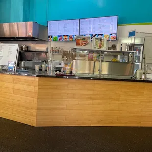 Front store menu