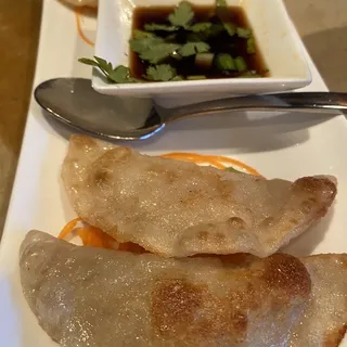 Pan-Seared Chicken Potstickers