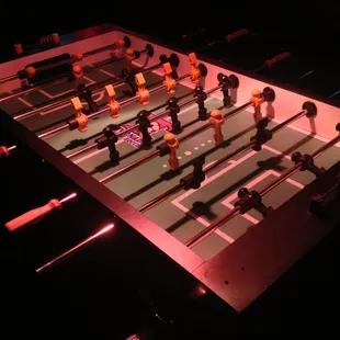 Foosball table~
