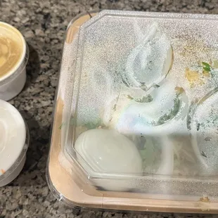 Chicken Dum Biryani with raita &amp; salan ( flavored sauce)