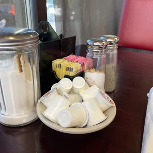 Corn in the salt and crackers in the sugar like grandma would do