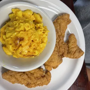 1/2 of a chicken tender meal (for the kids)