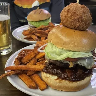 TJ's Bubba Burger Plate