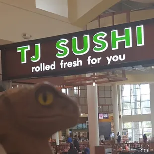 Bob the Raptor Says &quot;Japanese Sea Prey in the mall.&quot;