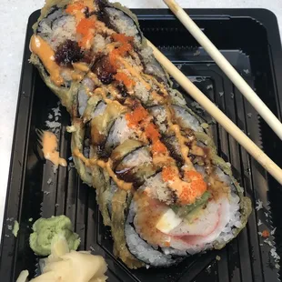 sushi and sashimi, food