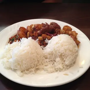 Kung Pao Three Delight lunch special