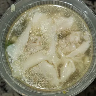 Won Ton Soup (LG Bowl)
