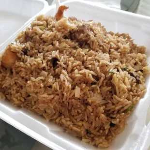 Shrimp fried rice