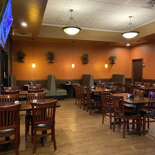 Inside of restaurant