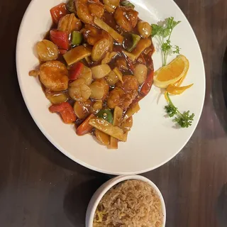 Szechuan Shrimp & Scallop