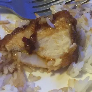 Thick pieces of chicken! Tender as well!