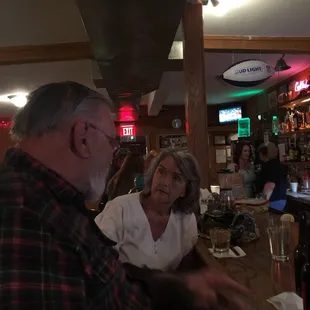 Friendship and good conversation.