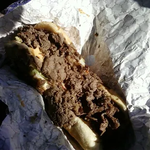 Ribeye Cheese Steak Sub