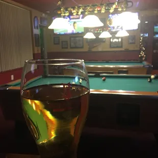 Beer and pool