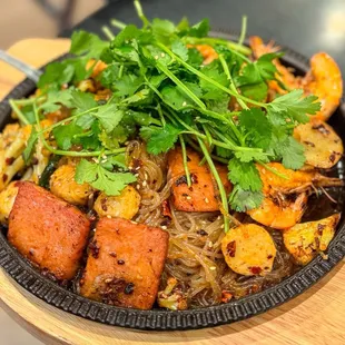 Spicy Shrimp Hot Pot