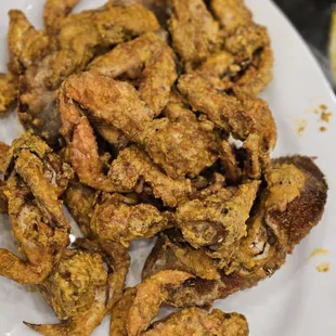 Salted egg yolk crab