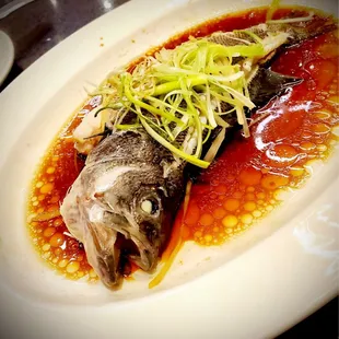 Steamed Fresh Fish
