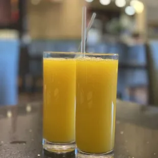 On the house mango juice