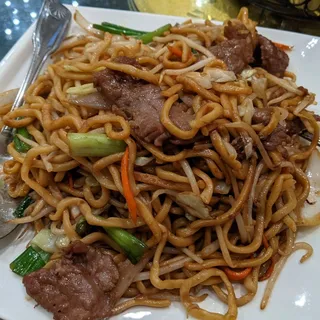 Beef chow mein
