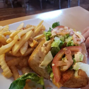 Shrimp po boy