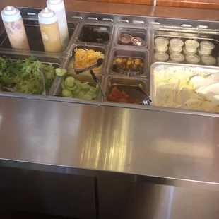 salads, interior
