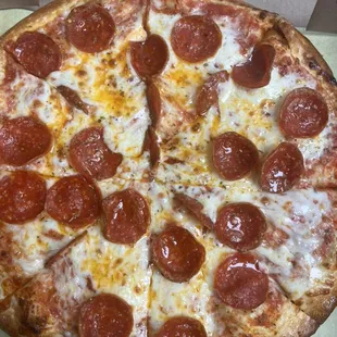 Pepperoni pizza