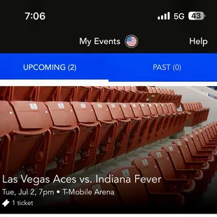 Ticketmaster posted the wrong time to the Aces vs Fever at T Mobile Arena..... I want a partial regund