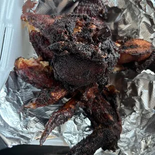 This was the smoked chicken Fried Wings (3 Piece)
