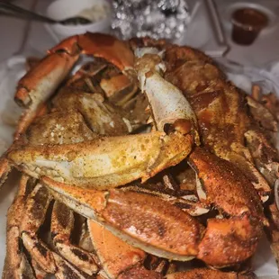 Fried Blue Crabs