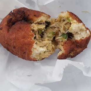 A little burnt on the top...the flavor was ok.