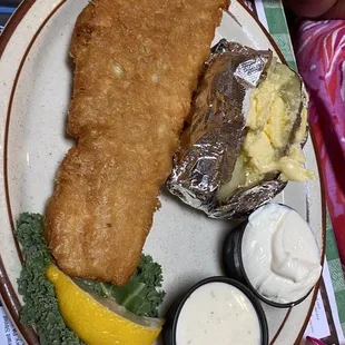 Beer battered fish