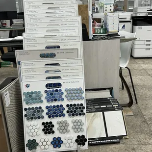 Tile samples
