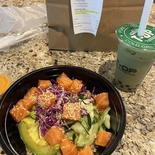 Japanese Matcha Milk Tea