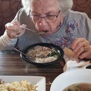 Dinner with Mom