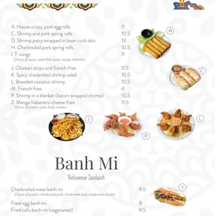 Menu (Appetizer)