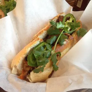 Grilled Pork Sandwich