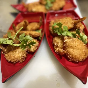 Our special appertizer &quot;Fried Coconut Butterflied Shrimp&quot;