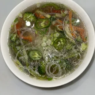 Veggies Pho Soup