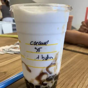 Coconut boba