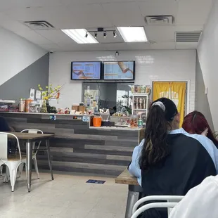Inside