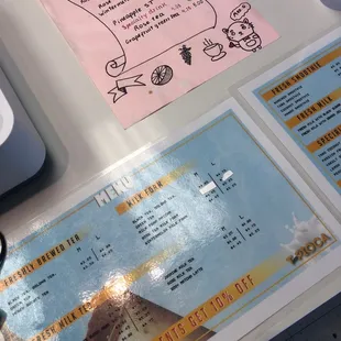 Menu!