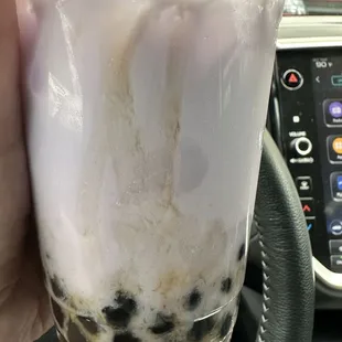 Brown Black Sugar Boba Latte