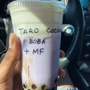 Taro Coconut Milk