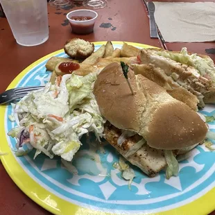 Blackened Mahi Sandwich