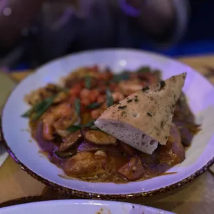 Creole Chicken &amp; Shrimp Ravioli (Spicy)